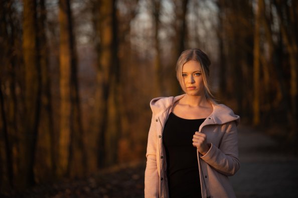 Girl Portrait Sunlight