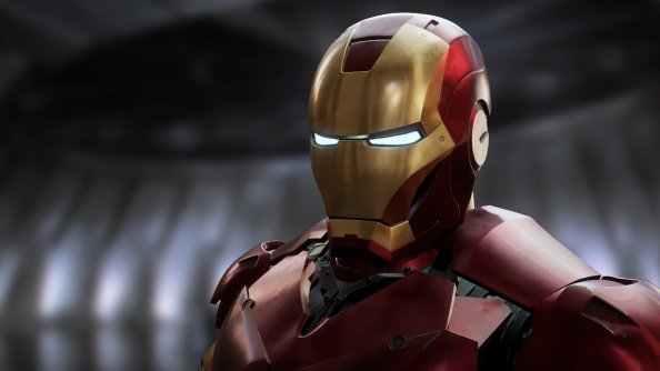 Iron Man Red Suit 4k