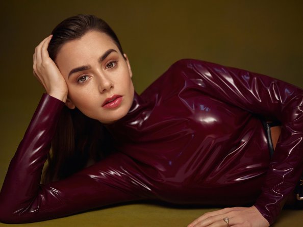 Lily Collins Vogue Arabia 5k