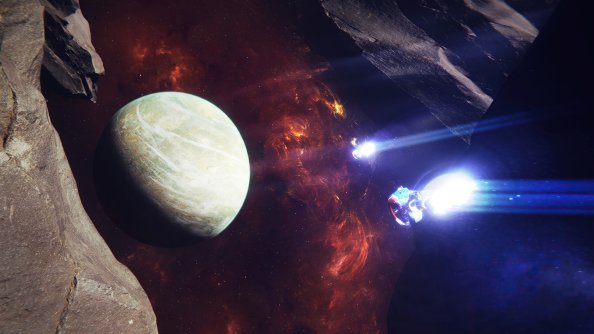 Asteroid Planet Space 5k