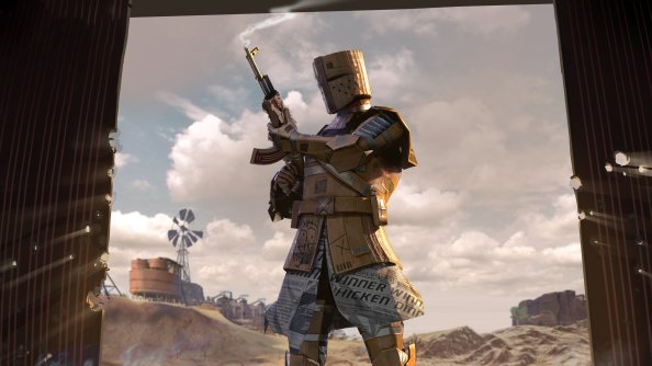 Pubg Cardboard Warrior