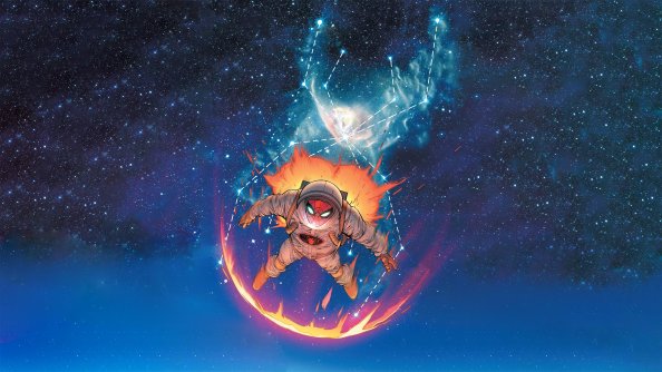 Spiderman Astronaut Suit 4k