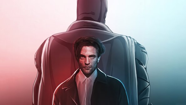 The Batman Robert Pattinson Art 4k