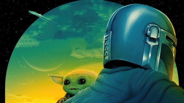 The Mandalorian Featuring Baby Yoda