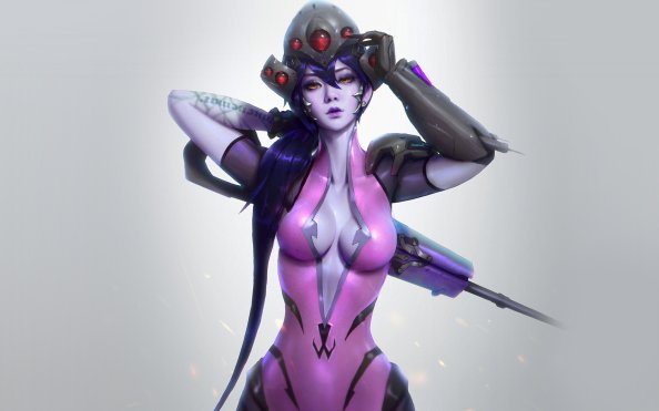 Widowmkaer Overwatch Artwork