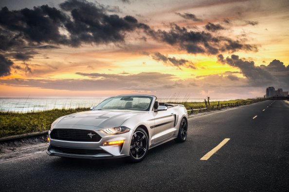 Ford Mustang GT Convertible 2019 4k