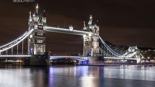Tower Bridge At Night