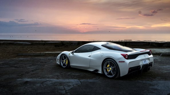 Ferrari 458 White
