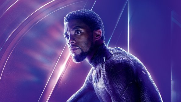 Black Panther In Avengers Infinity War 8k Poster