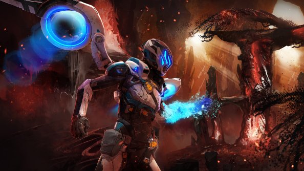 Matterfall Video Game Artwork