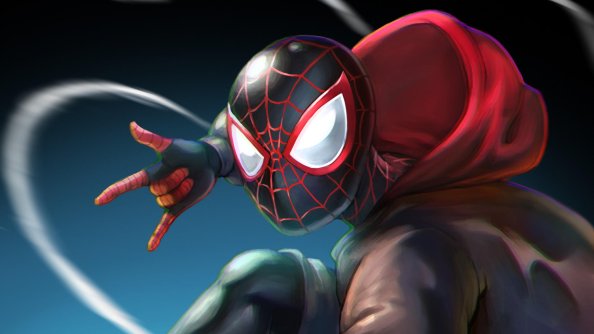 Spiderman Miles Morales Artworks