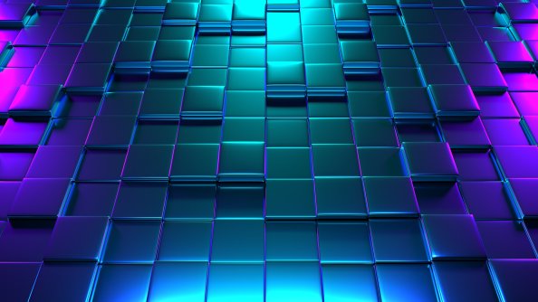 3d Cube Background 4k