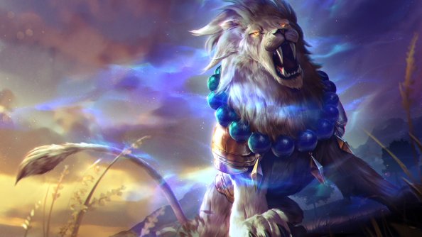 Lion Roar Colorful 4k Fantasy Artwork