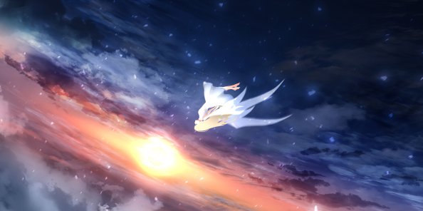 Falling From Clouds 4k