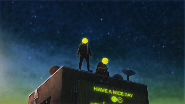 Have A Nice Day Smiley Guys 4k