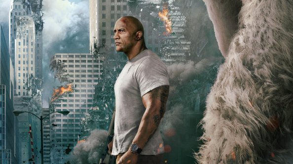 Rampage Dwayne Johnson Movie