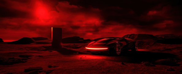 Stratos Vs 2001 A Space Odyssey Concept Car 8k