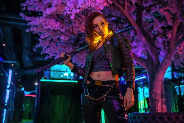 Cyberpunk 2077 V Character Cosplay 5k