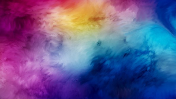 Dark Oily Colorful Abstract 4k