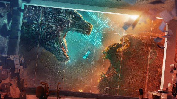 Godzilla Vs Kong Movie Poster 5k