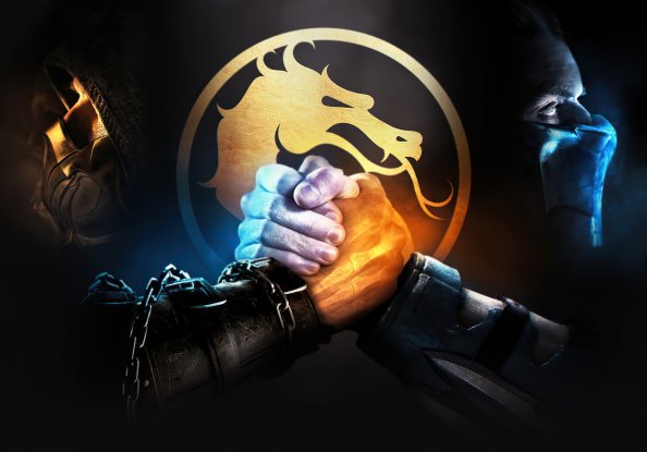 SCORPION AND SUB ZERO Mortal Kombat