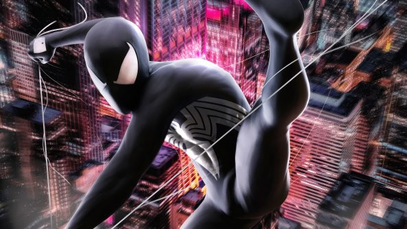 Black Spiderman 4k Arts