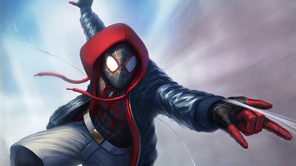 Spider Man Miles Art