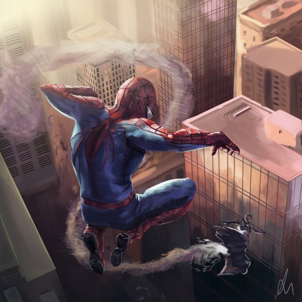 Spiderman Fan Art 4k