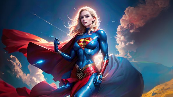 Supergirl Goddess Of Sky