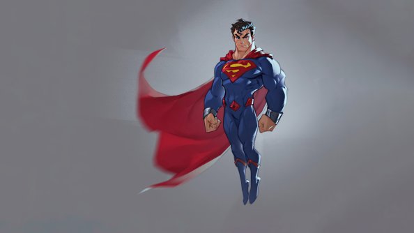 Superman Minimal Art 5k
