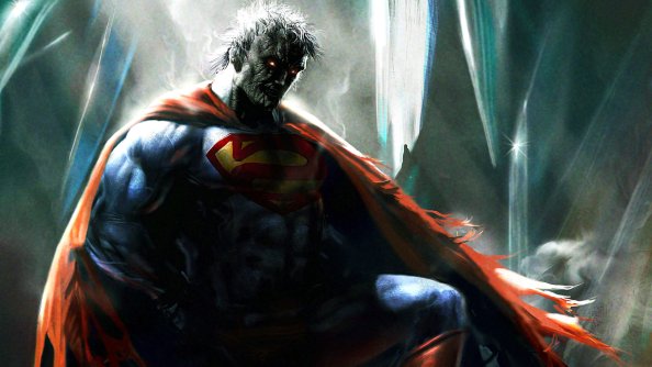 Superman On Superman Knees