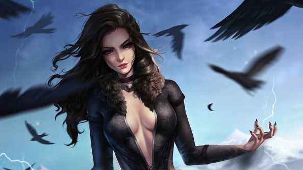 Yennefer Witcher Artwork