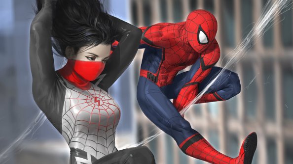 Spiderman And Silk
