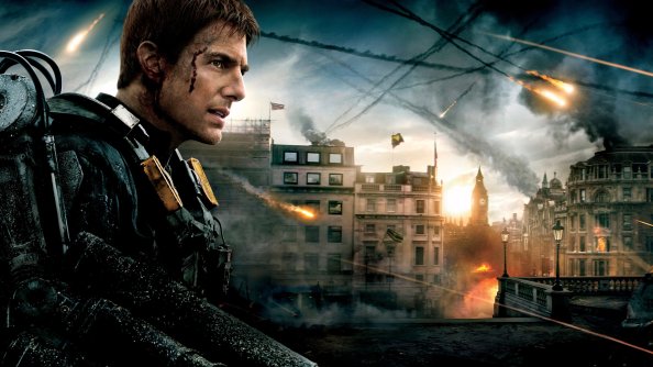 Tom Cruise In Edge Of Tomorrow Movie