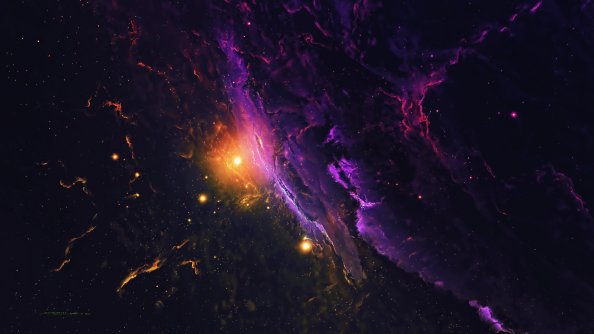 Nebula Galaxy Space Stars Universe 4k