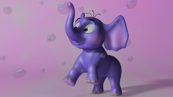 3D Elephant