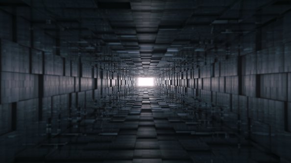 3d Tunnel Abstract 8k