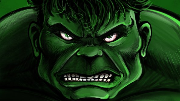 Angry Hulk 4k