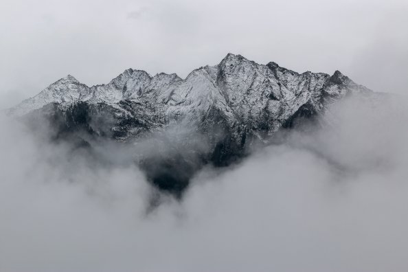 Mountains Covered In Snow