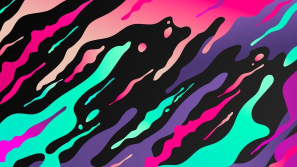 Liquid Flow Abstract 8k