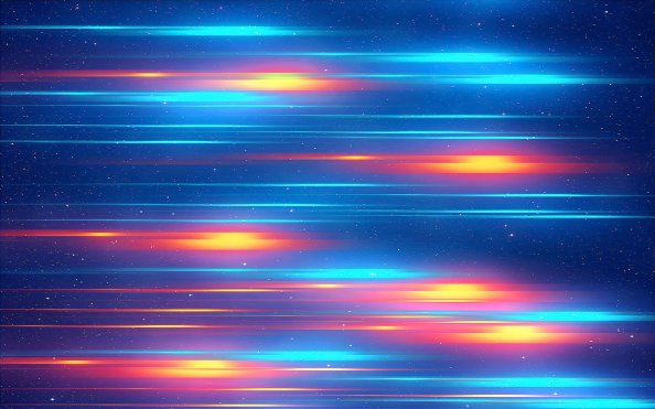 Light Speed Abstract 4k