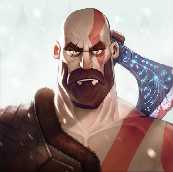 Kratos New Art