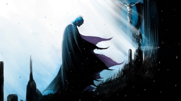 Batman Paint Art