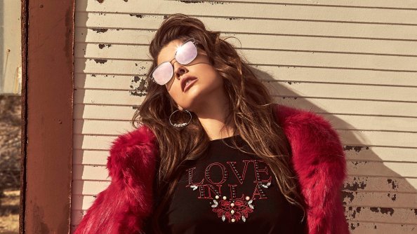 Amanda Cerny Guess Spring Campaign 2018 4k