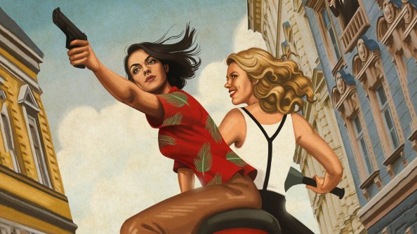 The Spy Who Dumped Me Art