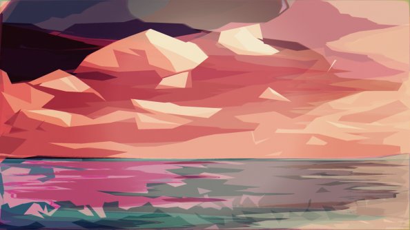 Polygon Art Abstract 4k