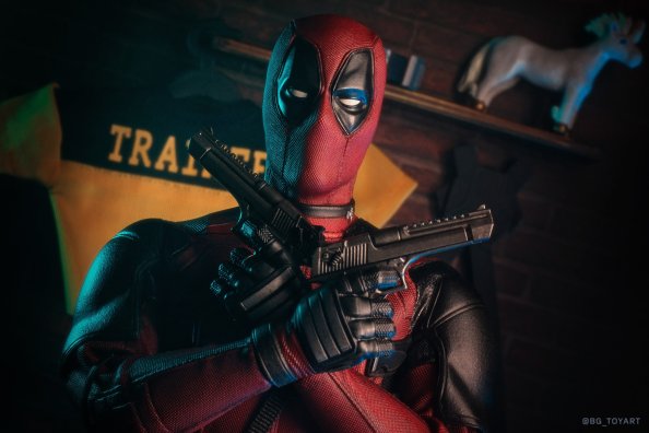 Deadpool With Guns 5k
