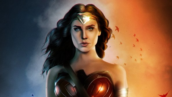 Wonder Woman Gal Gadot Fanartwork