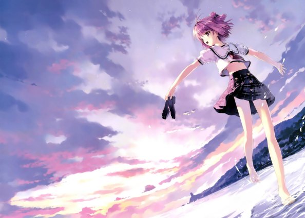 Hinata Yuuhi Anime Girl 4k