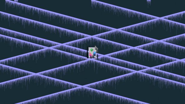 Glitch Art Material Minimal 5k